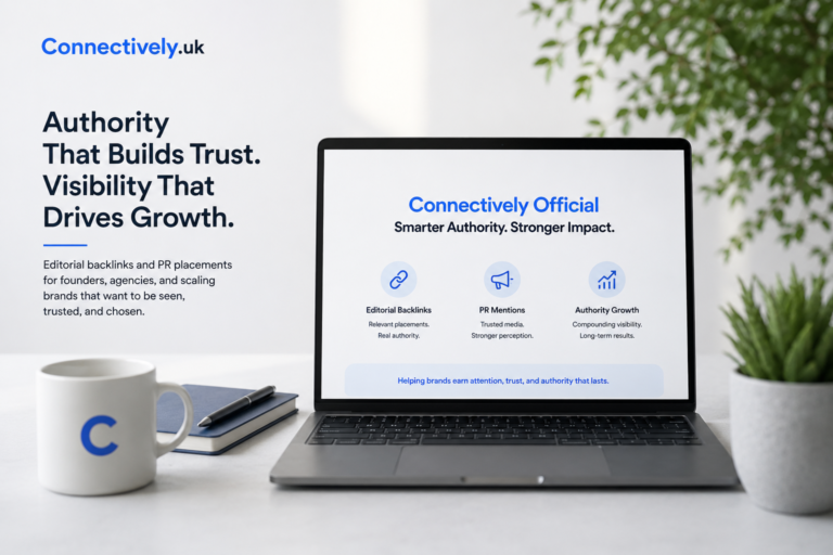 Connectively Official authority building for SaaS founders