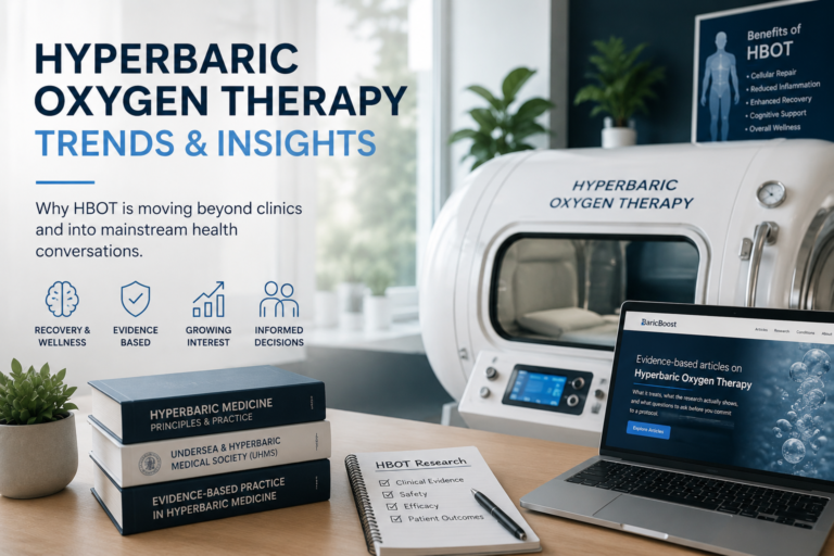 Modern discussion around hyperbaric oxygen therapy and evidence-based wellness research