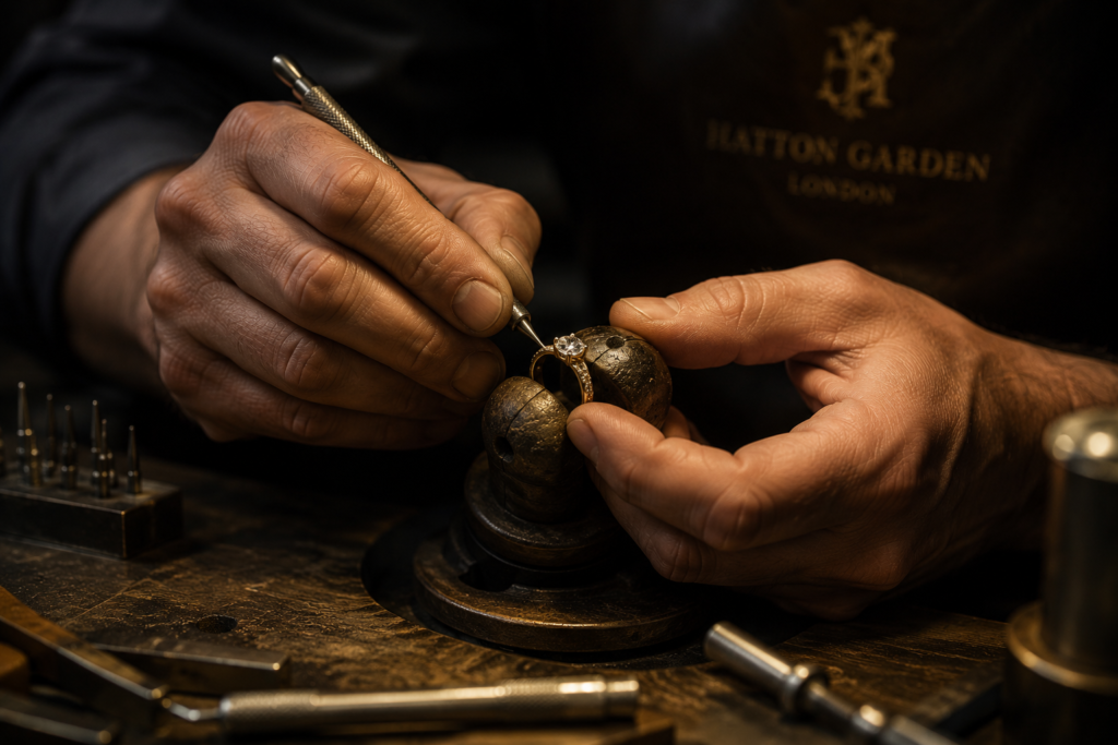 Regal Hatton Garden bespoke jewellery British craftsmanship Hatton Garden